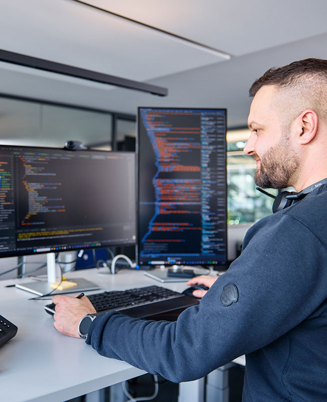 KRIKO Entwickler arbeitet an Oberfläche