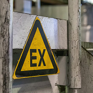 Ex-Bereich in Produktion